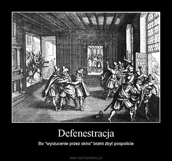 Defenestracja