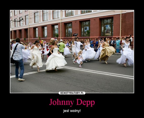 Johnny Depp – jest wolny! 