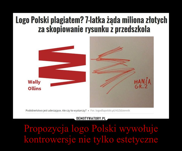 Propozycja logo Polski wywołuje kontrowersje nie tylko estetyczne –  