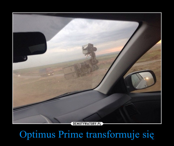 Optimus Prime transformuje się