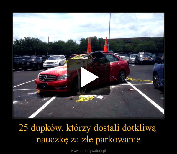25 dupków, którzy dostali dotkliwą nauczkę za złe parkowanie –  