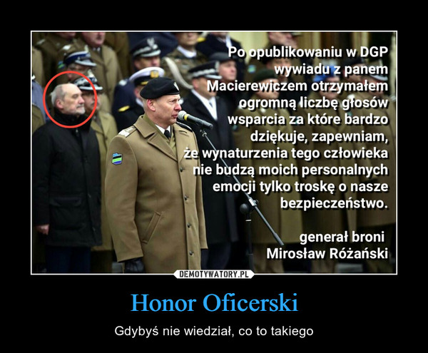 Honor Oficerski