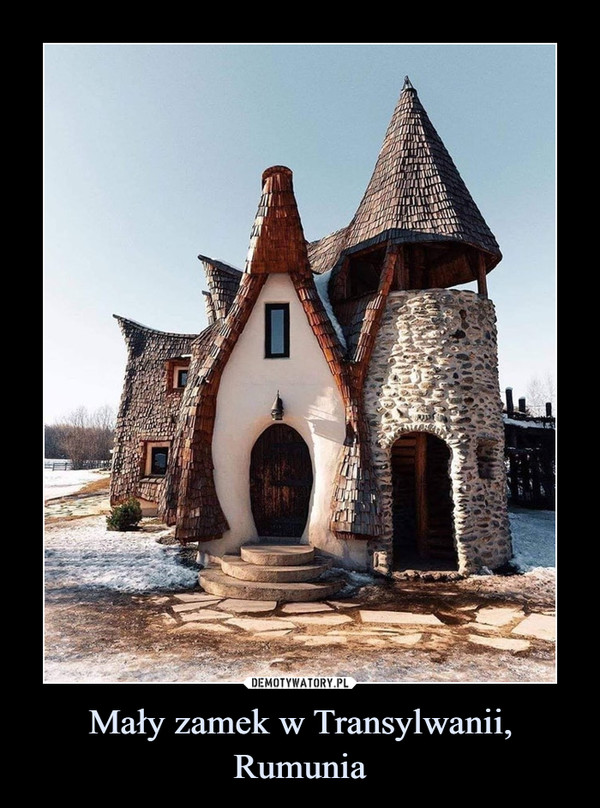 Mały zamek w Transylwanii, Rumunia –  