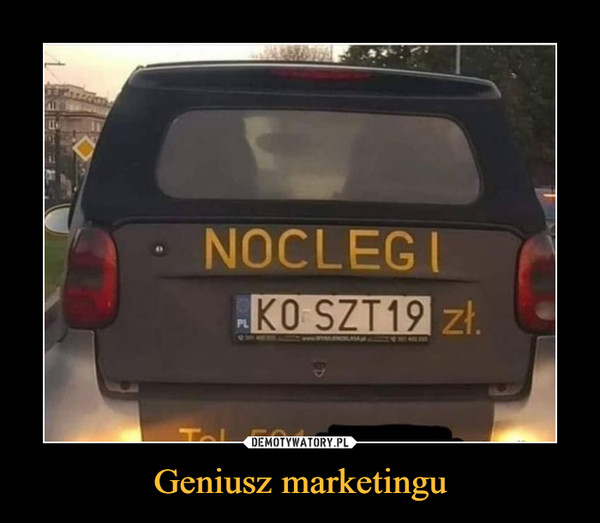 Geniusz marketingu –  