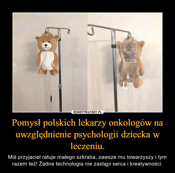 Pomysł polskich lekarzy onkologów na uwzględnienie psychologii dziecka w leczeniu.