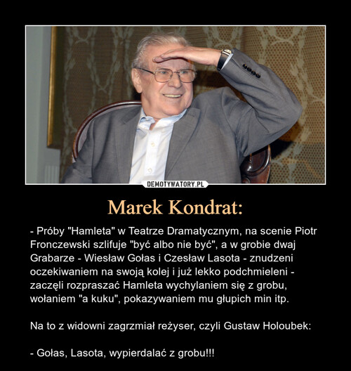 Marek Kondrat: