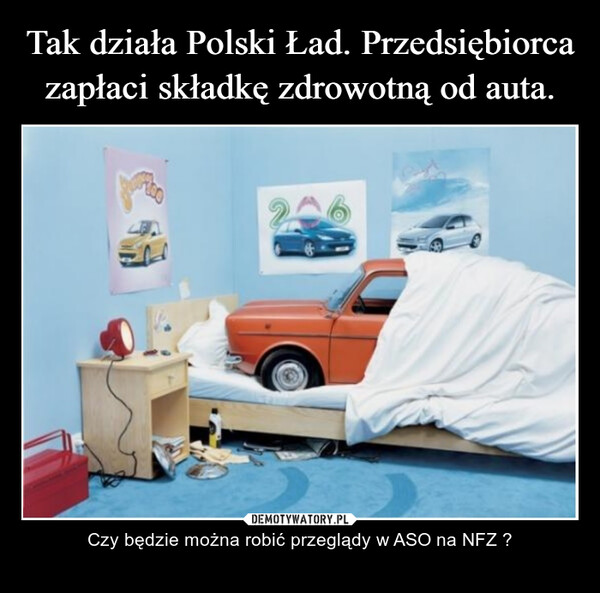 Tak działa Polski Ład. Przedsiębiorca zapłaci składkę zdrowotną od auta.