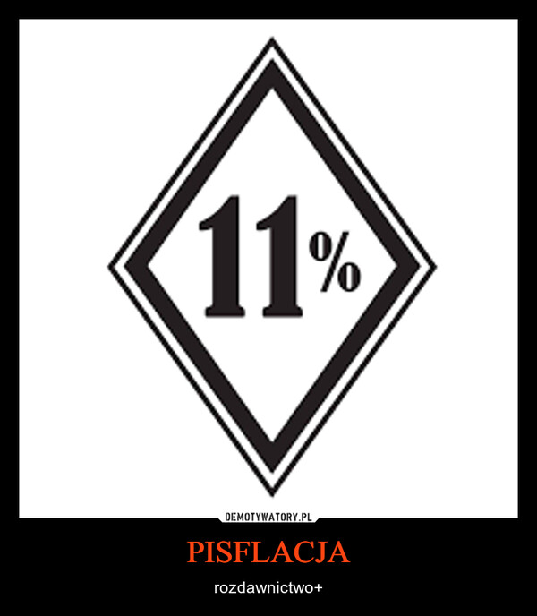 PISFLACJA – rozdawnictwo+ 11 %