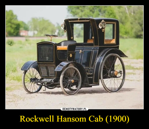 Rockwell Hansom Cab (1900) –  