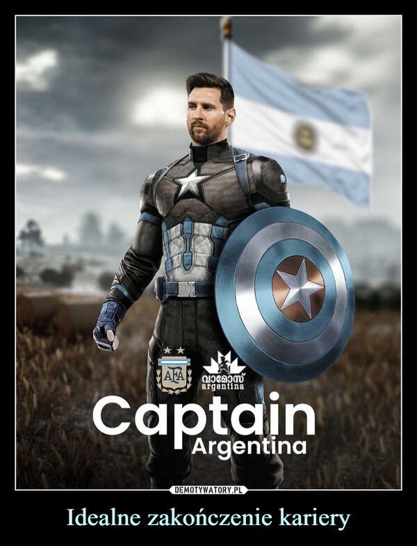 Idealne zakończenie kariery –  Capratain Argentina