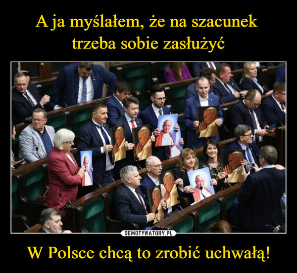 W Polsce chcą to zrobić uchwałą! –  
