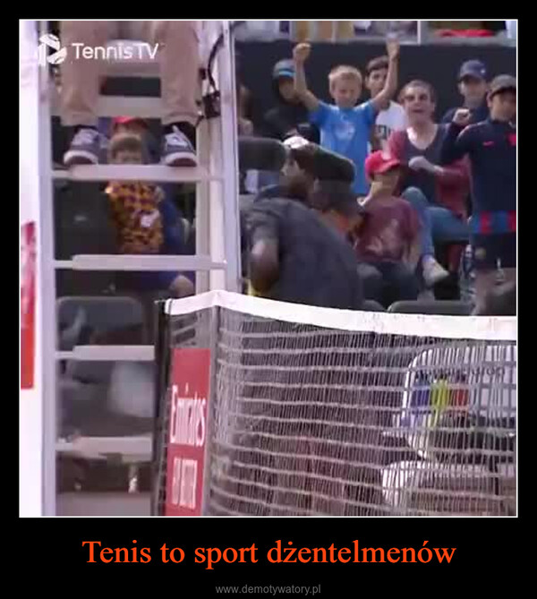 Tenis to sport dżentelmenów –  Tennis TVPrintsMHWATE